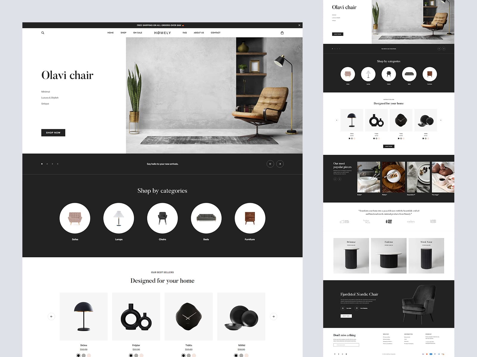 Homely: from 2 years on Etsy to a store that runs without her storefront